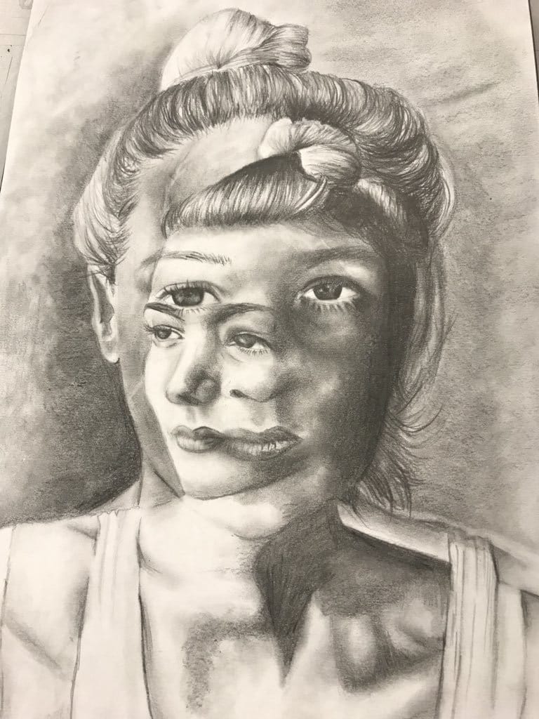 Awesome Student Drawing - The Arty Teacher