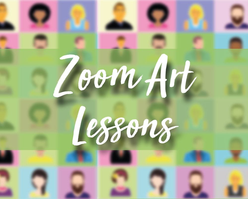 Zoom Art Lessons Online Hybrid Teaching The Arty Teacher   Zoom Art Lessons 