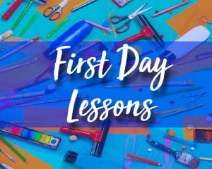 Fun Art Lessons for the First Day