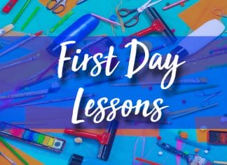 Fun Art Lessons for the First Day