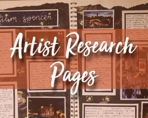 Good Examples of Artist Research Pages