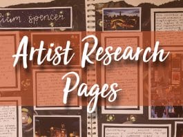 Examples of Artist Research Pages
