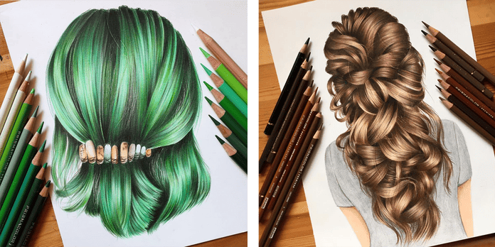 artists-who-paint-or-draw-hair