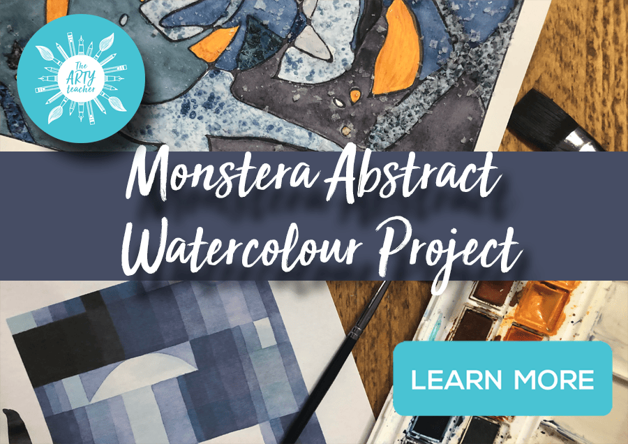 Abstract Watercolor Art Lessons