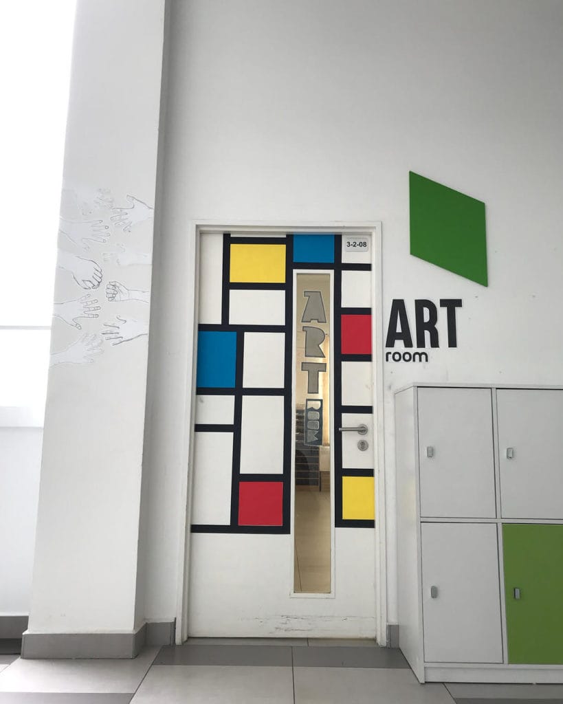 Inspiring Art Room Doors