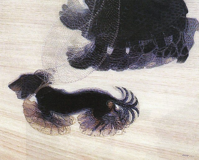 "Dynamism of a Dog on a Leash' (1912) by Giacomo Balla