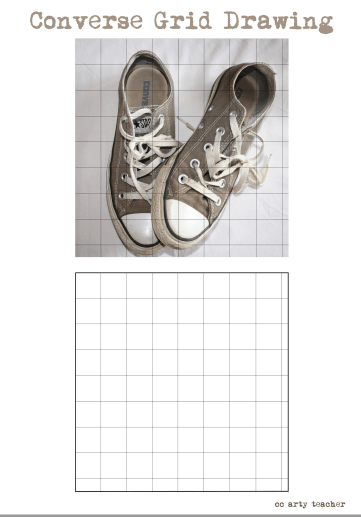 draw a converse shoe