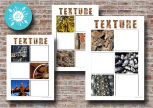 Texture Drawing Worksheets