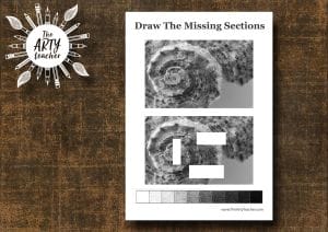 Draw the Missing Sections of Shell