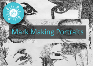 Mark-Making Portrait Unit