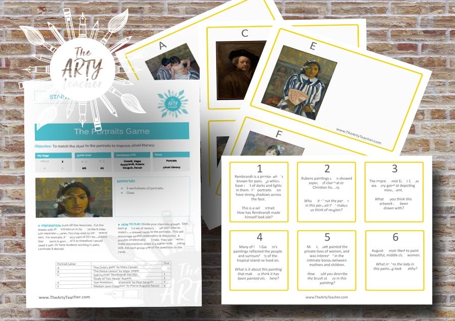 The Portraits Game – Starter