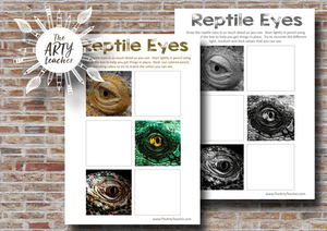 Drawing Reptile Eyes – Drawing Animals