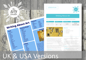 Art Literacy Mat – Writing About Art