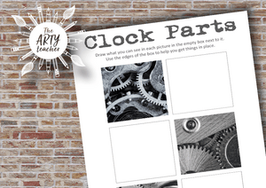 Close-Ups – Drawing Cogs & Clock Mechanisms
