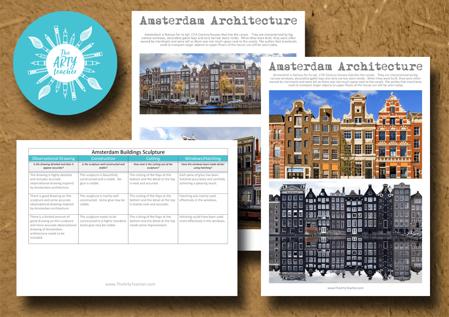 Amsterdam Architecture art