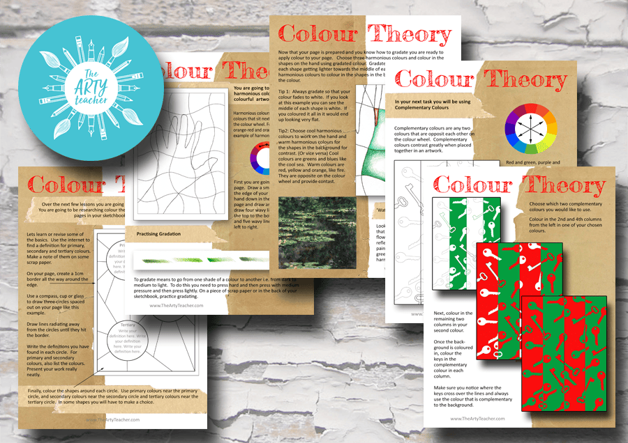 Colour Theory Distance Learning  The Arty Teacher