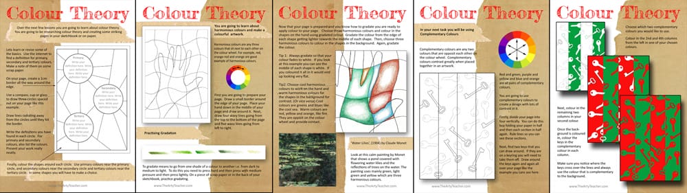 Colour Theory Distance Learning