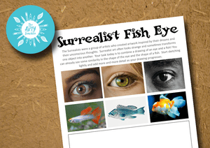 Surrealism Art Lesson – Fish Eye