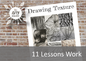 Photographing & Drawing Texture – Hybrid or Distance Learning