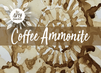 Ammonite Coffee Art