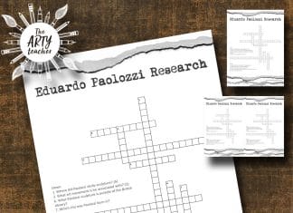 Eduardo Paolozzi Crossword