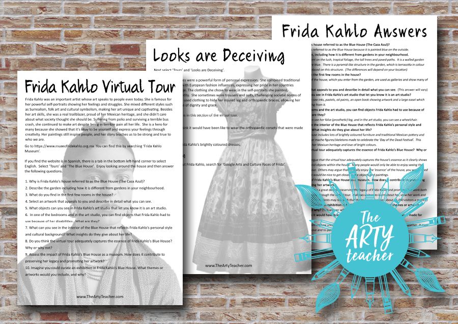 Frida Kahlo Virtual Tour Questions